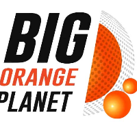 big orange planet