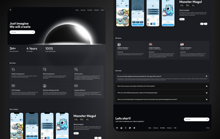 Galaxy IT Inc. agency's portfolio