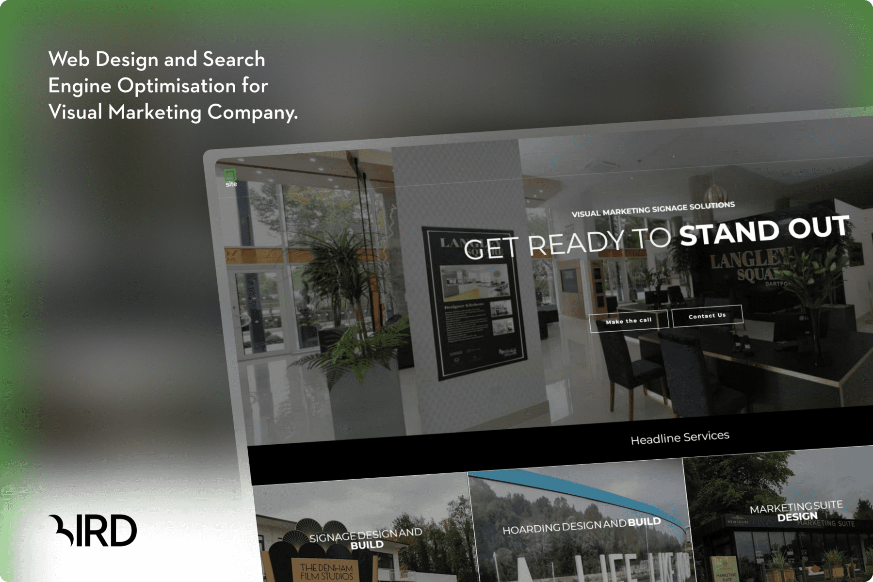 Bird Marketing agency's portfolio