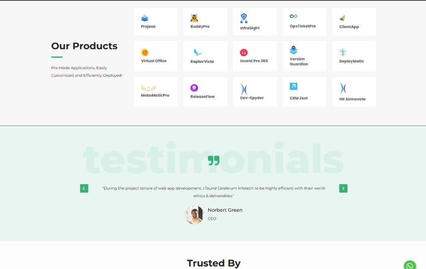 Make My Brand agency's portfolio