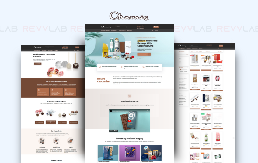 RevvLab agency's portfolio
