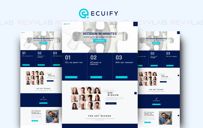 RevvLab agency's portfolio