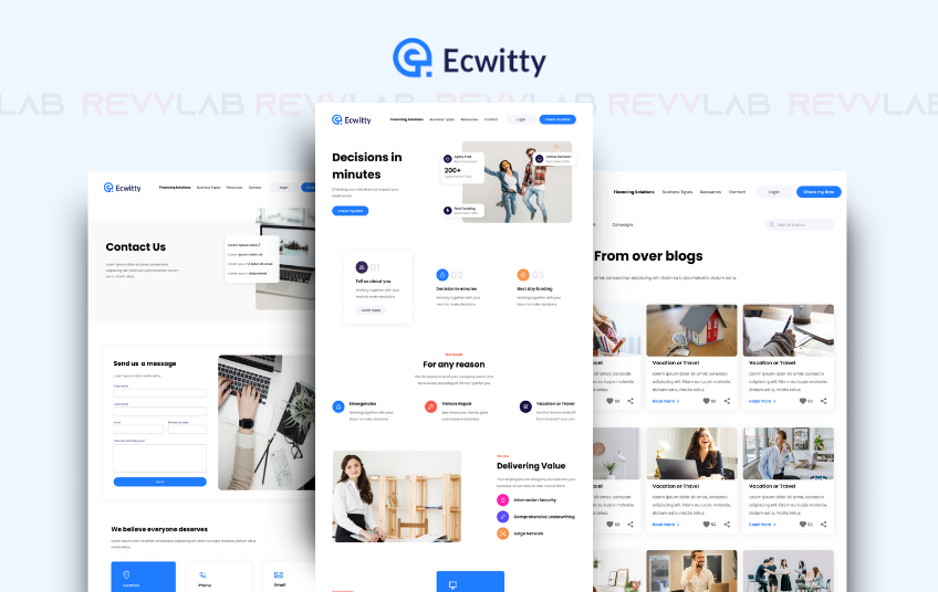 RevvLab agency's portfolio