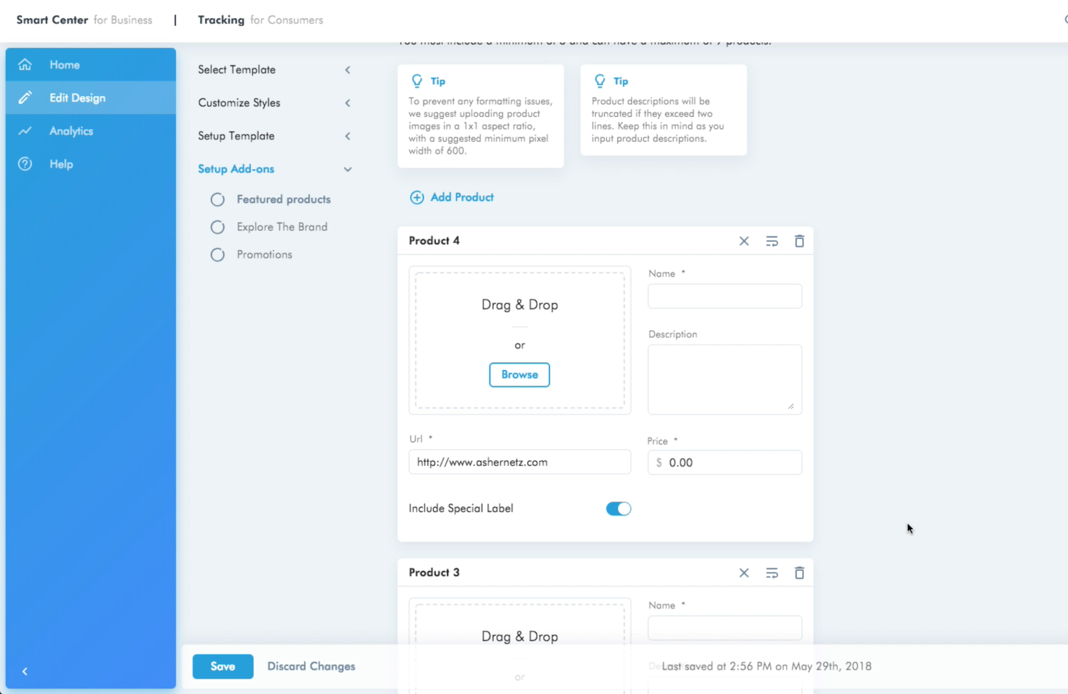 Reliqio agency's portfolio