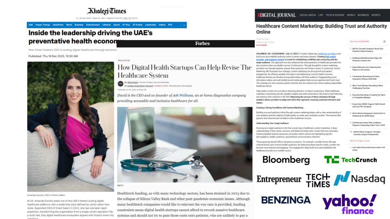 OBA PR agency's portfolio