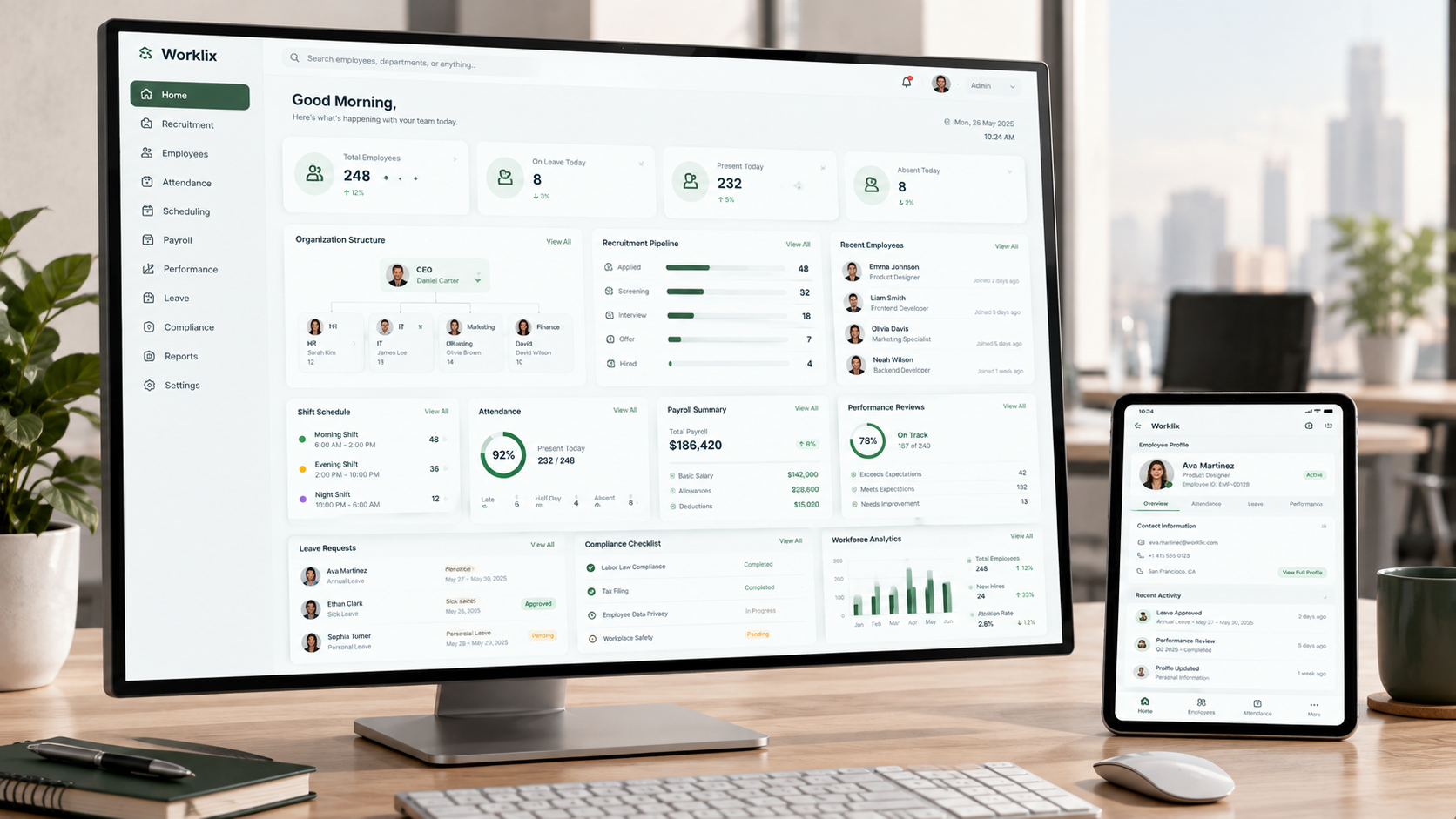 Algoritx agency's portfolio