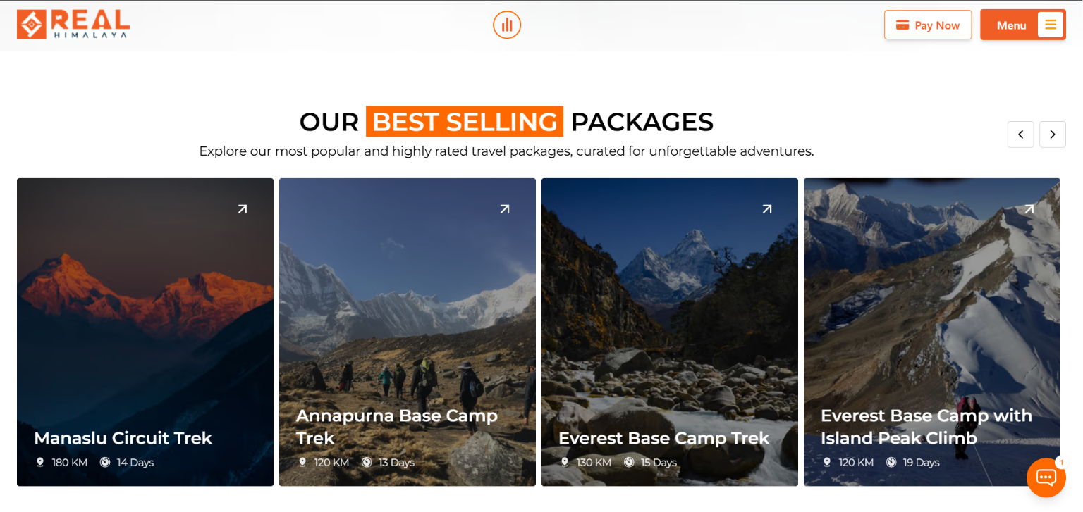 WebX Nepal agency's portfolio