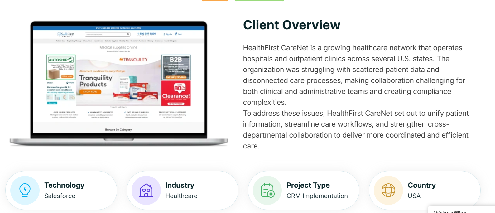 BrainSpate agency's portfolio