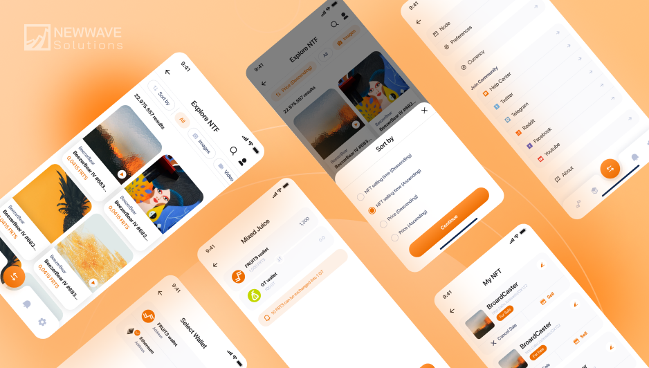 Newwave Solutions agency's portfolio