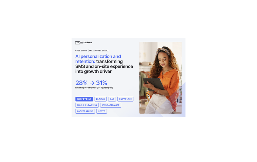 GetDevDone agency's portfolio