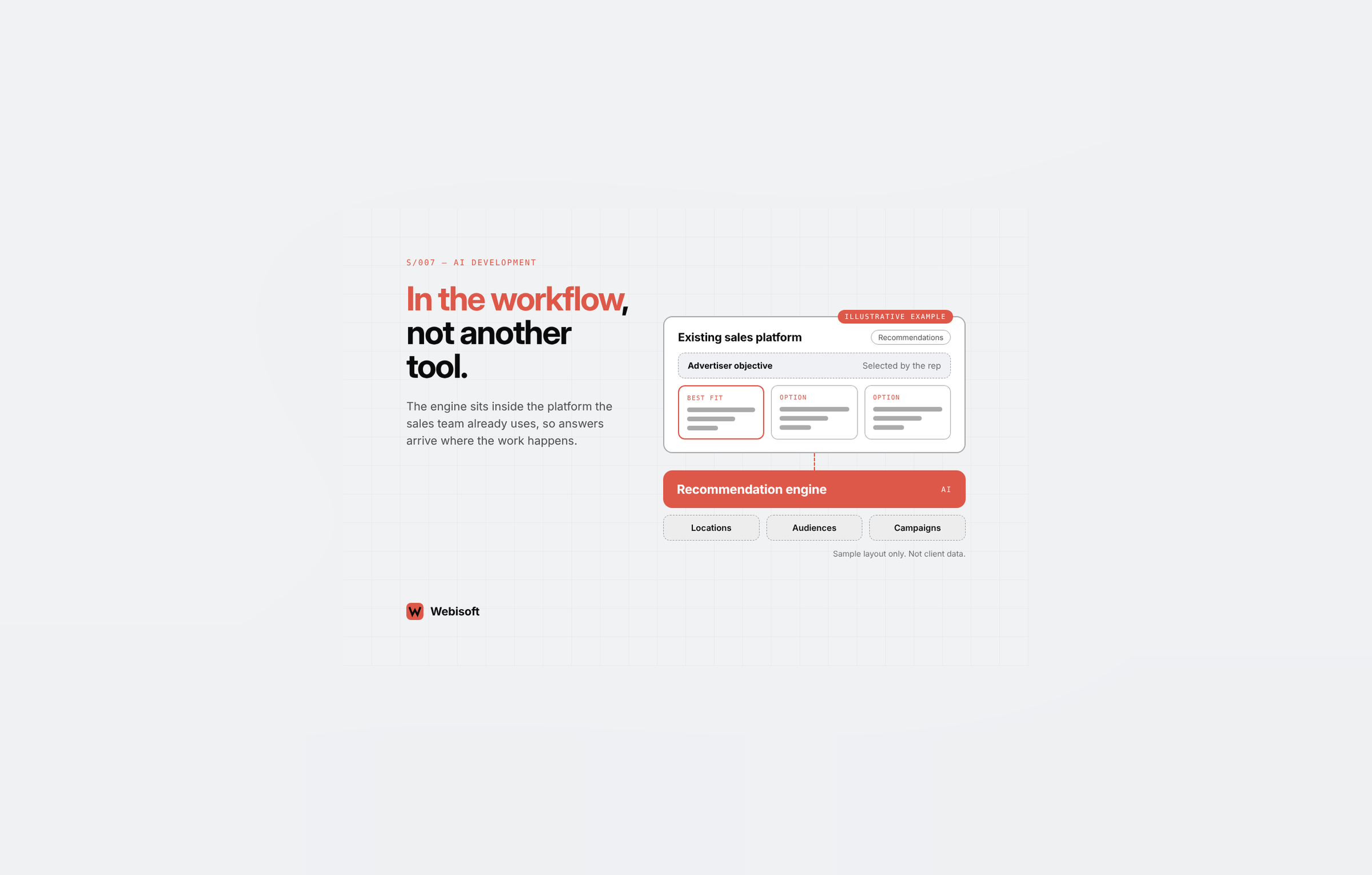 Webisoft agency's portfolio