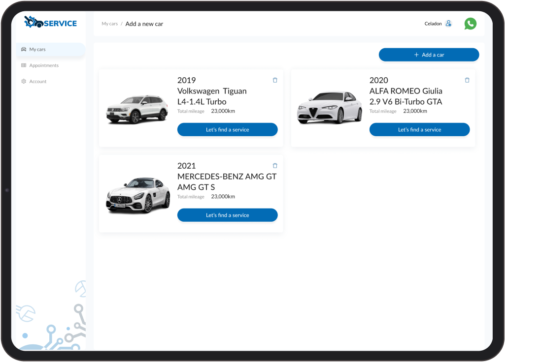 Celadonsoft agency's portfolio