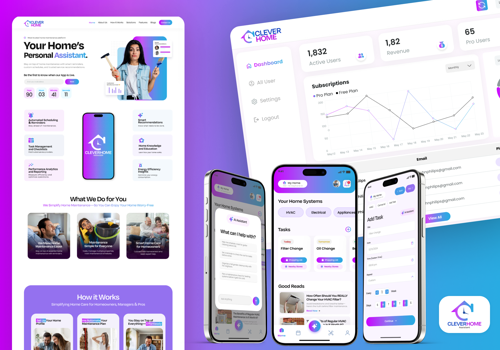 Build Me App agency's portfolio