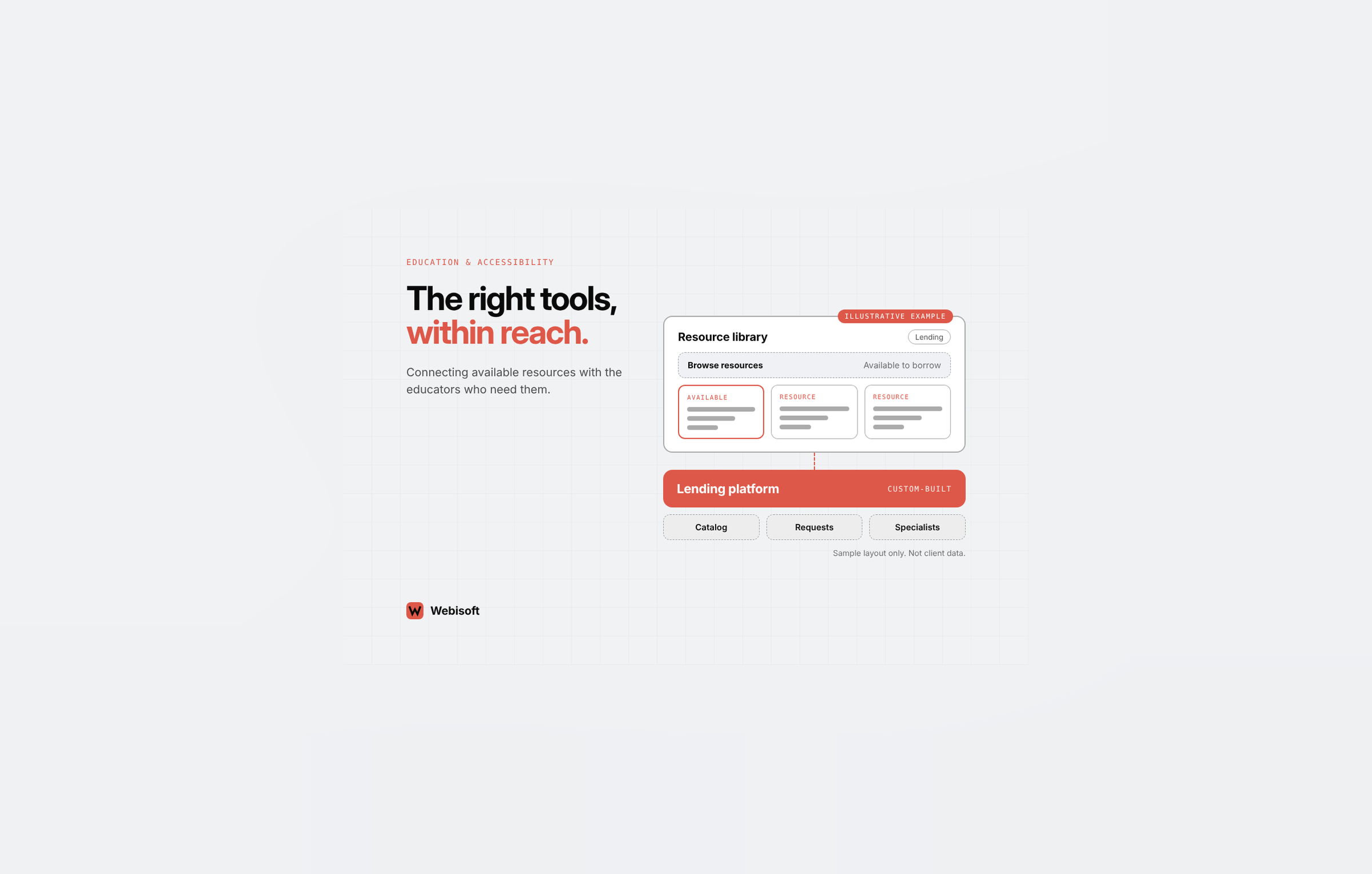 Webisoft agency's portfolio