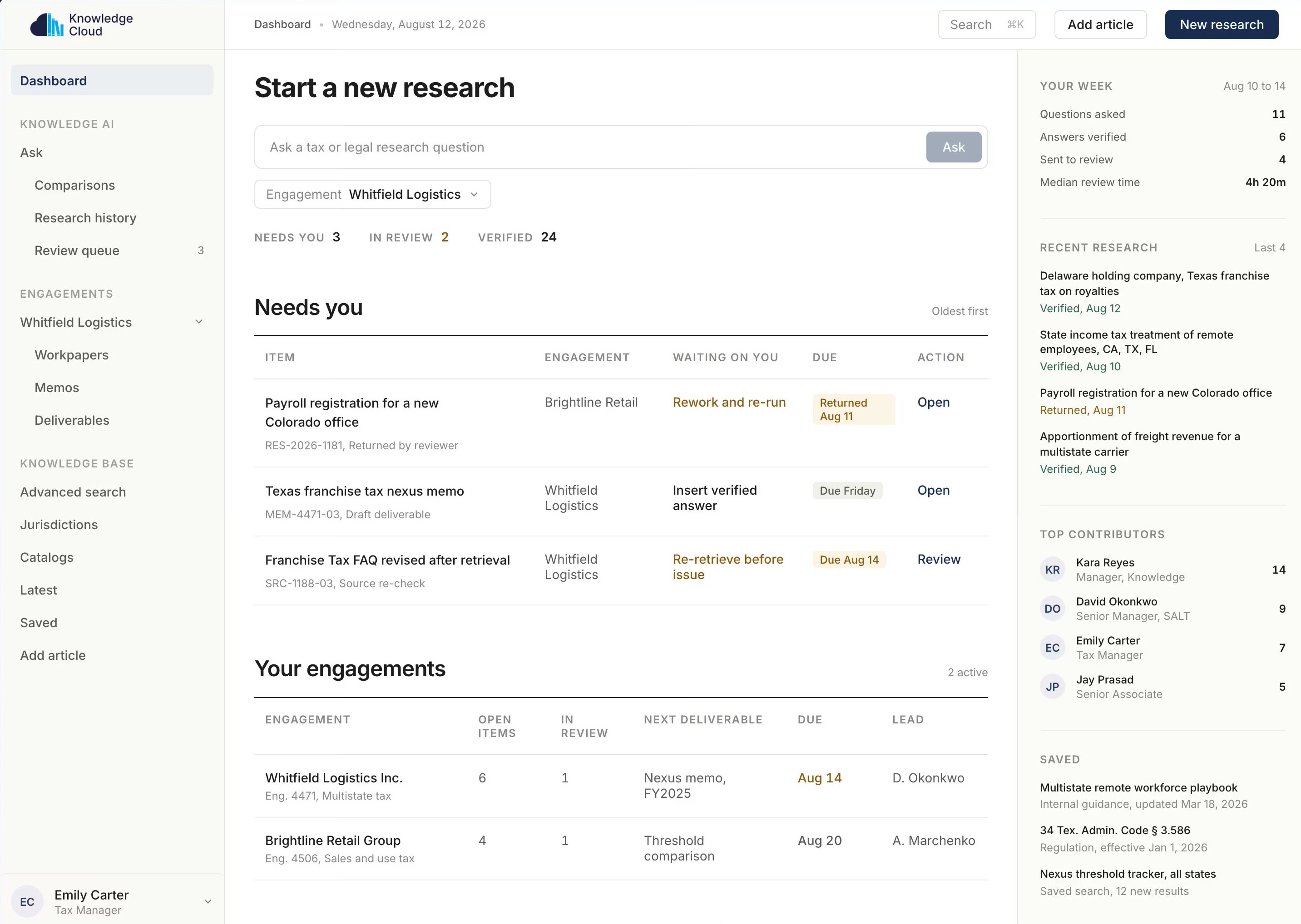Codebridge Technology, Inc. agency's portfolio