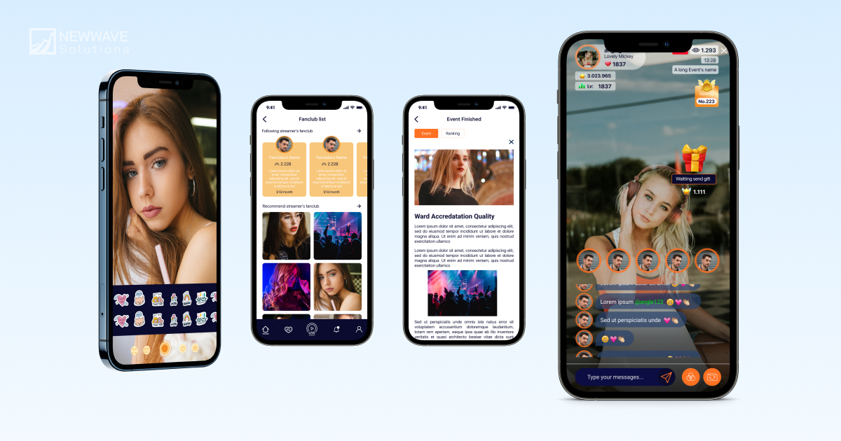 Newwave Solutions agency's portfolio