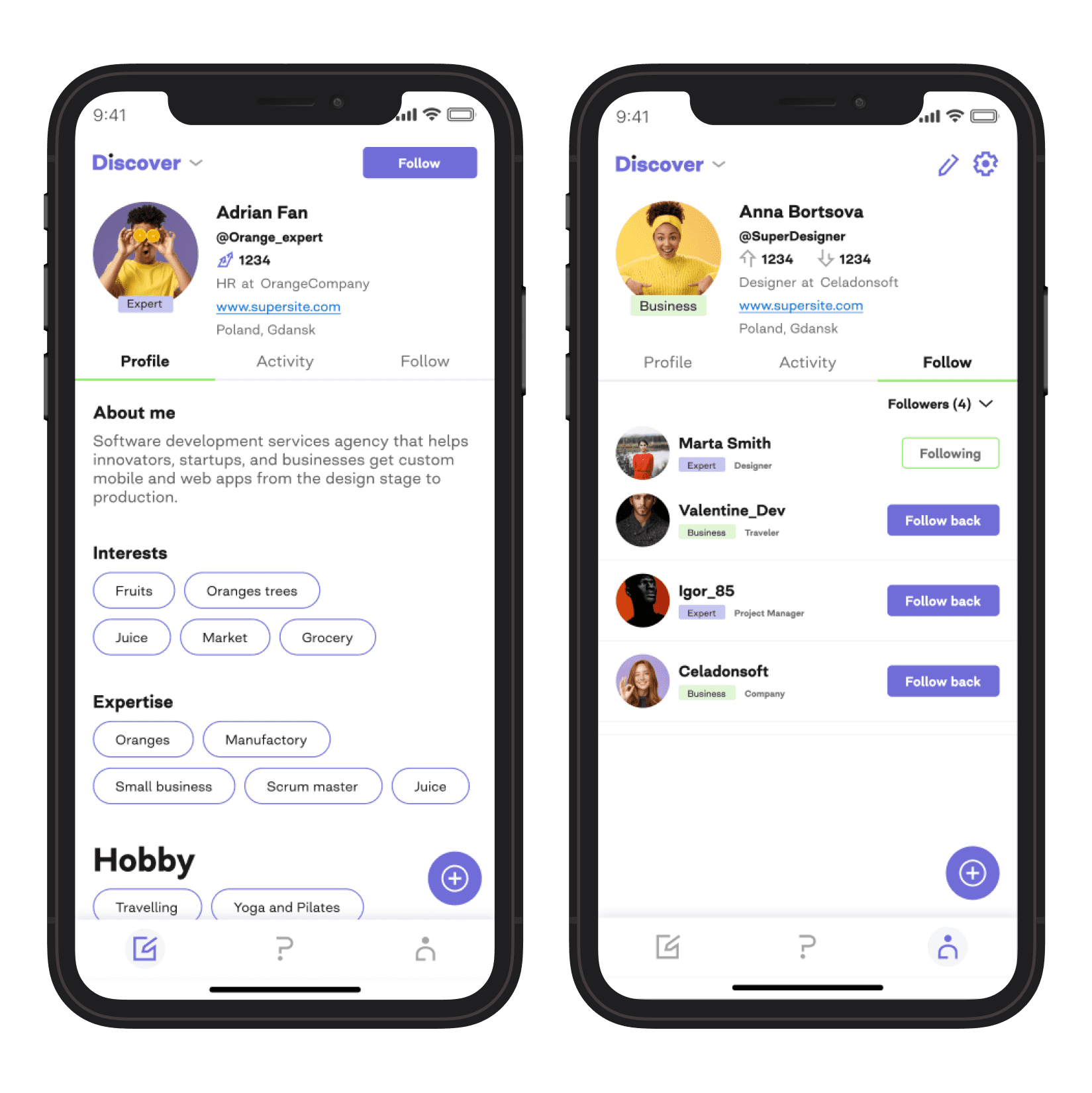 Celadonsoft agency's portfolio