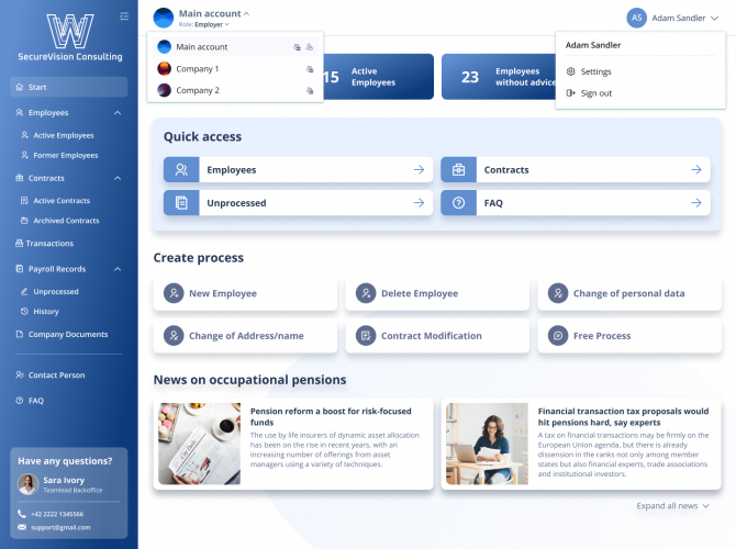 UDS Systems agency's portfolio