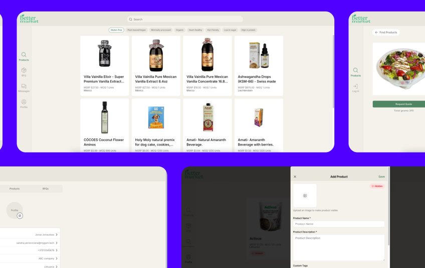 Mygom.tech agency's portfolio