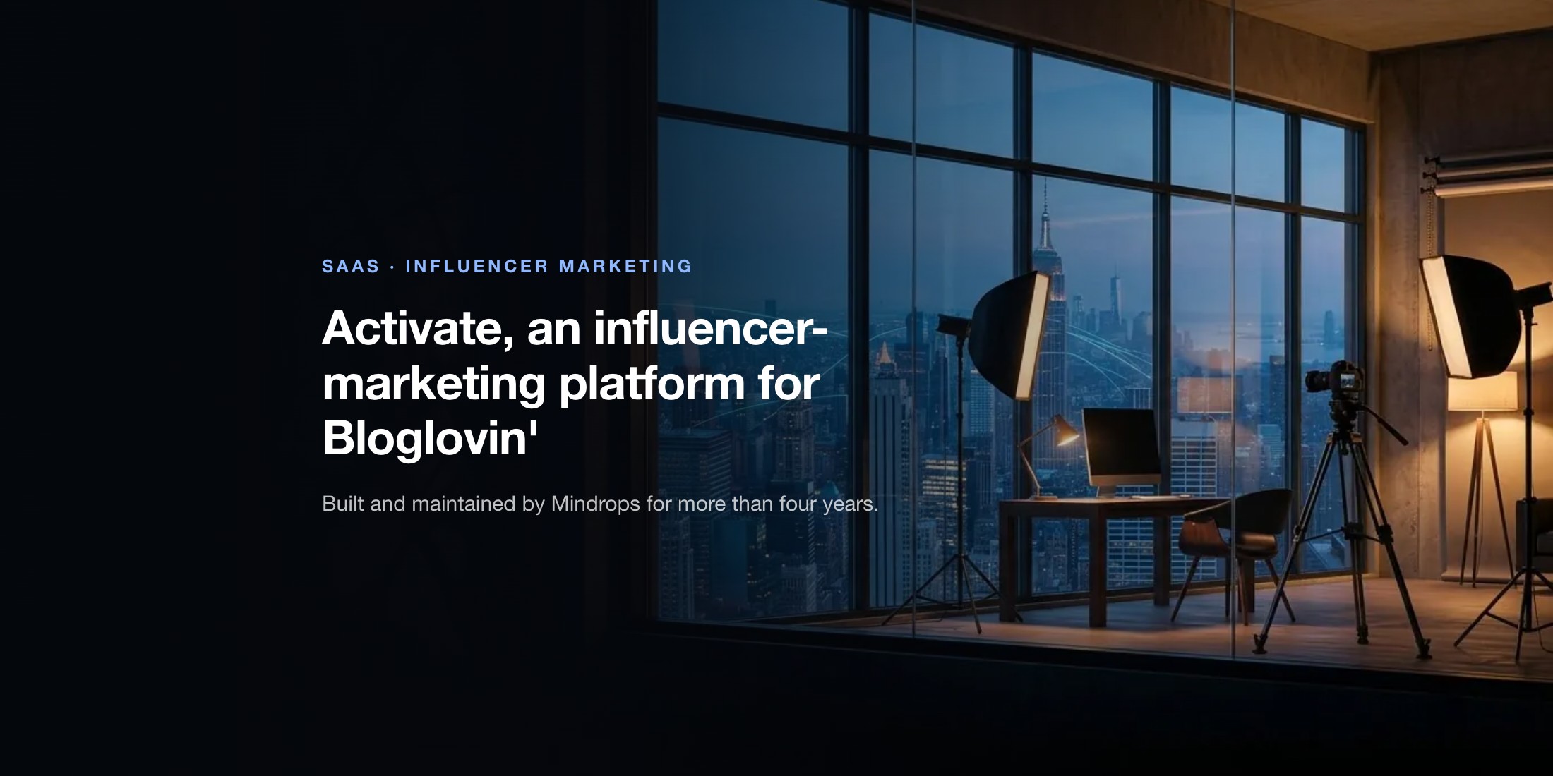 Mindrops agency's portfolio