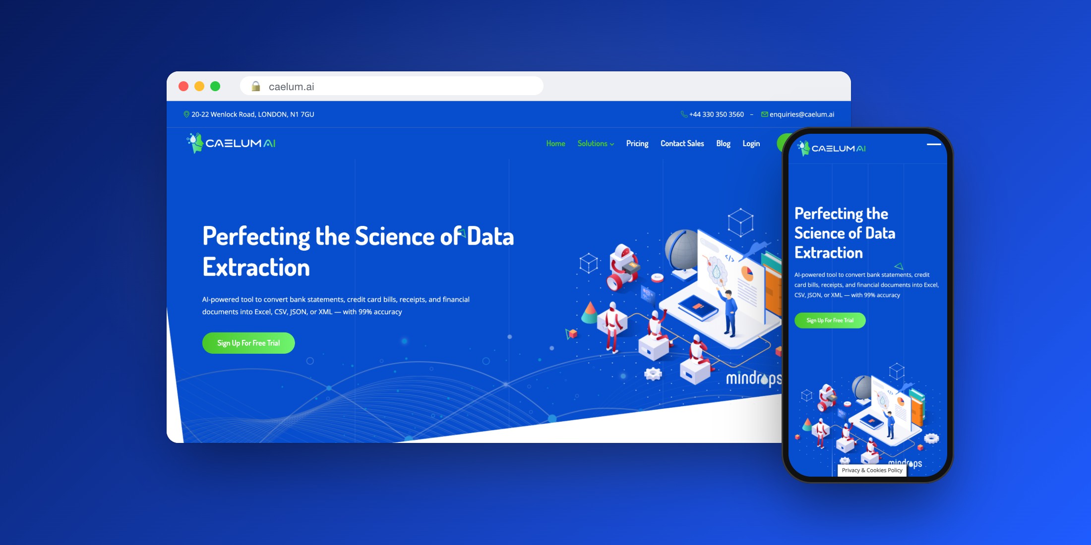 Mindrops agency's portfolio