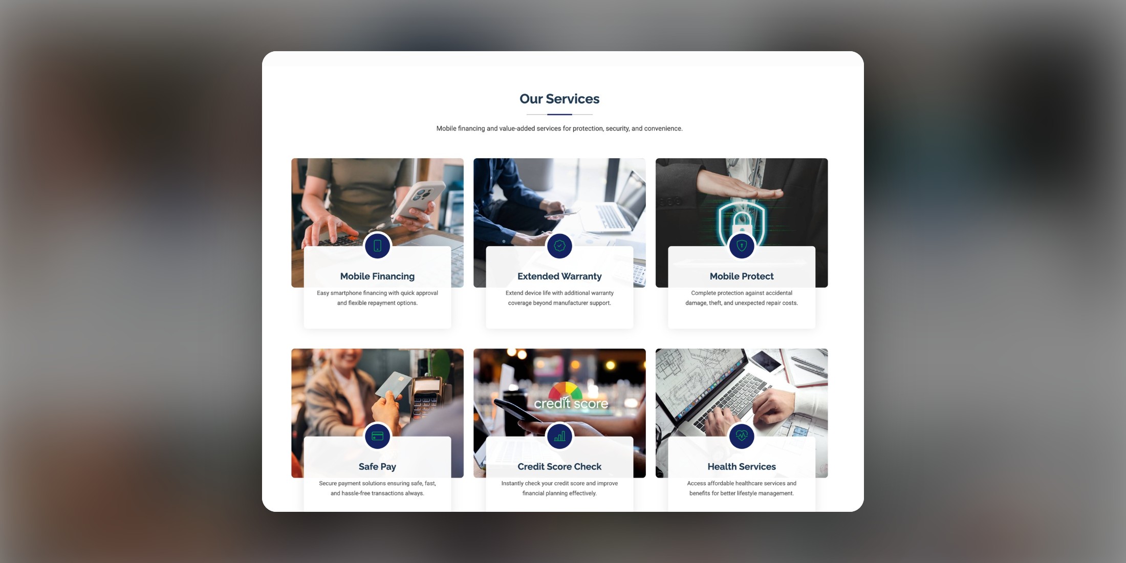 Mindrops agency's portfolio