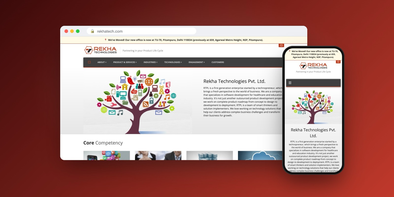 Mindrops agency's portfolio