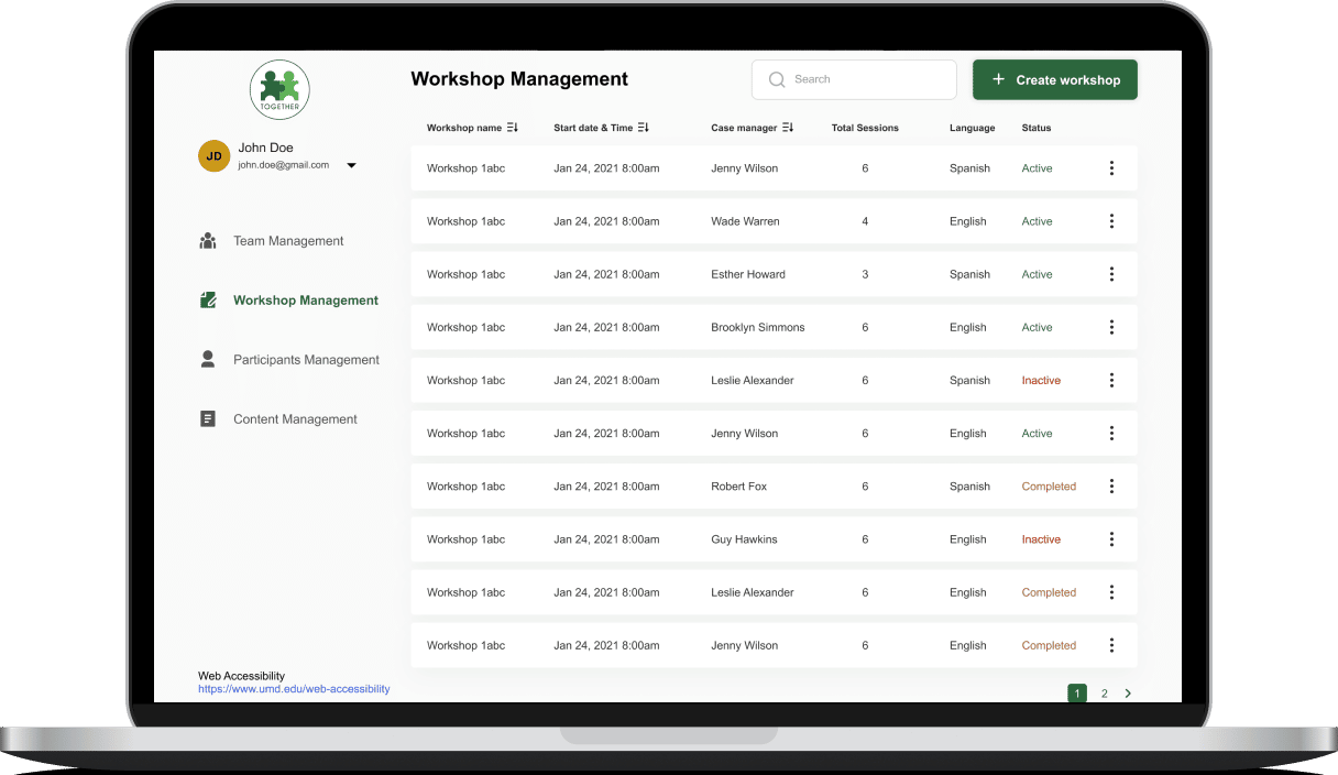 Simpalm agency's portfolio