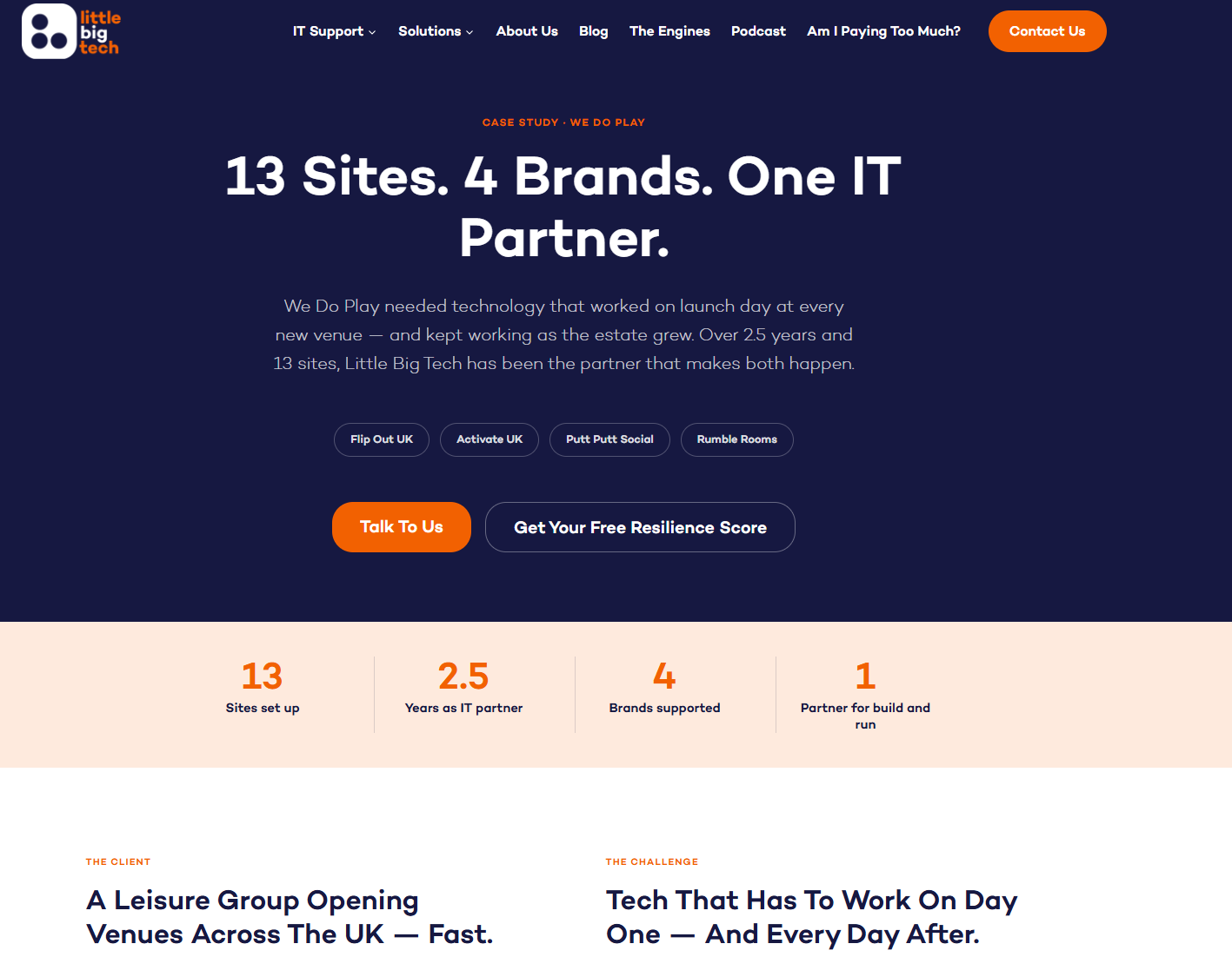 Little Big Tech agency's portfolio