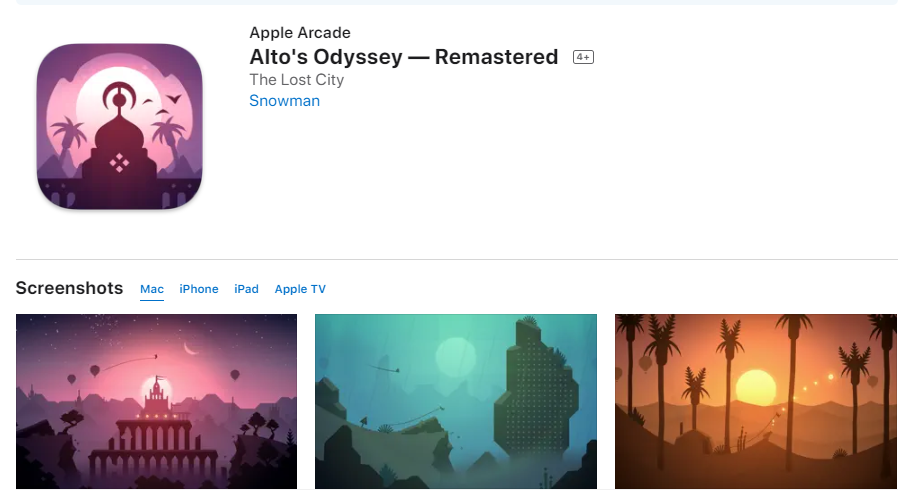 Alto's Odyssey