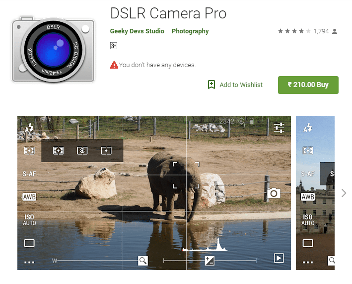 DSLR-camera-Pro-android-app