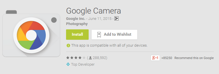 Google-Camera-Android-Apps