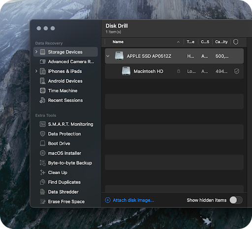how to use disk drill in MAC
