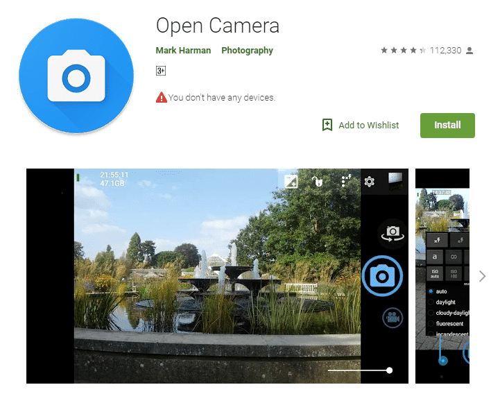 Open Camera